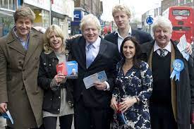 UK PM Borris Johnson With Family