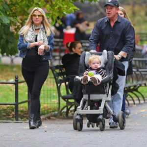 A photo of Michael John Lohan and his family