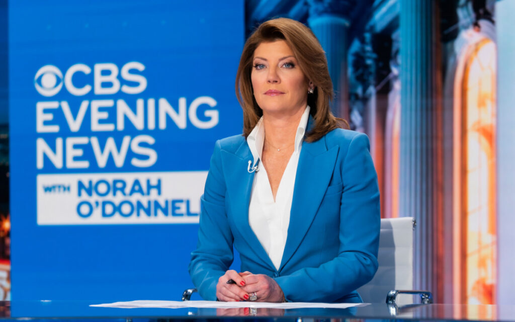 CBS Evening News Anchor Norah O'Donnell.