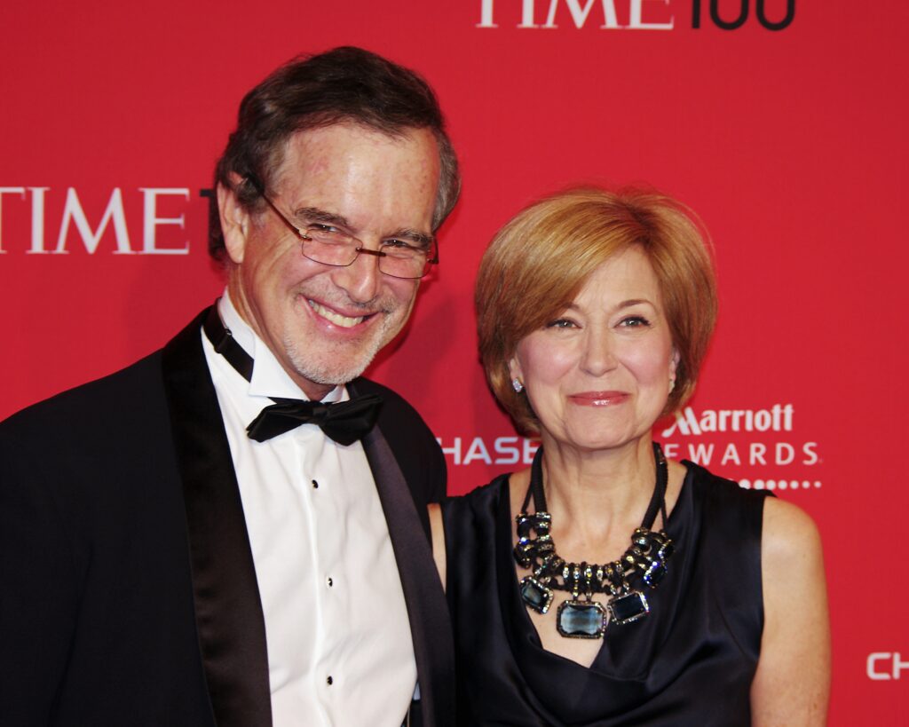 Garry Trudeau and Wife Jane Pauley.
