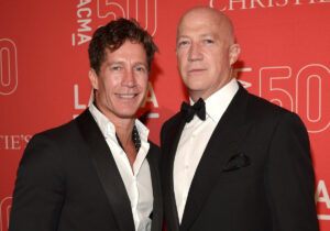 A Photo of Carrie Fishers Ex-Husband and CAA's Managing Director Bryan Lourd With His Husband Bruce Bozzi.