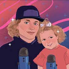 An Animation Photo Of Saylor With Her Dad Zeth.