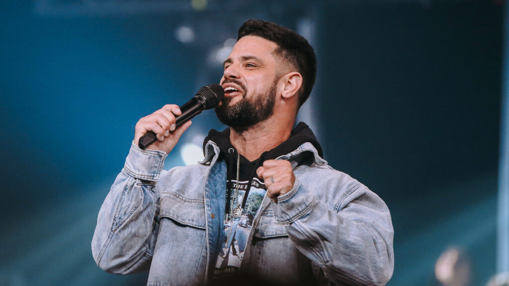 Pastor Steven Furtick During One Of His Summons.
