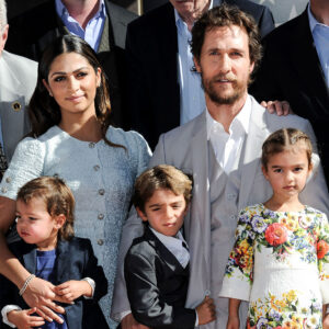 A Family Photo Of Camila Alves With Her Husband And Their All Grown Up Kids.