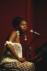 A Photo Of Divine's Celebrity Daughter Nina Simone Who Also passed Away.
