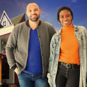 The hosts of Fix My Frankenhouse are Mike and Denese.